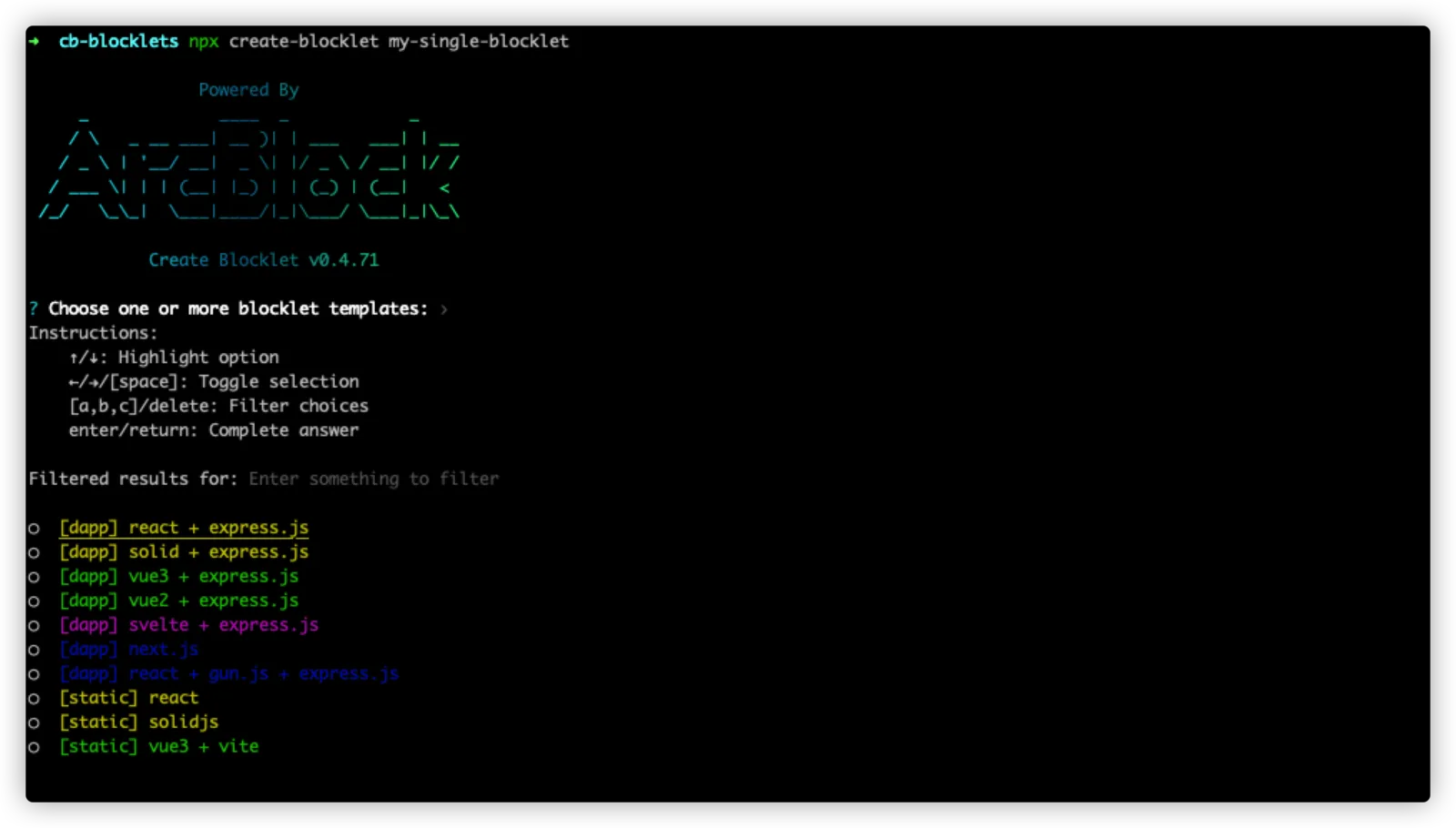 create-blocklet
