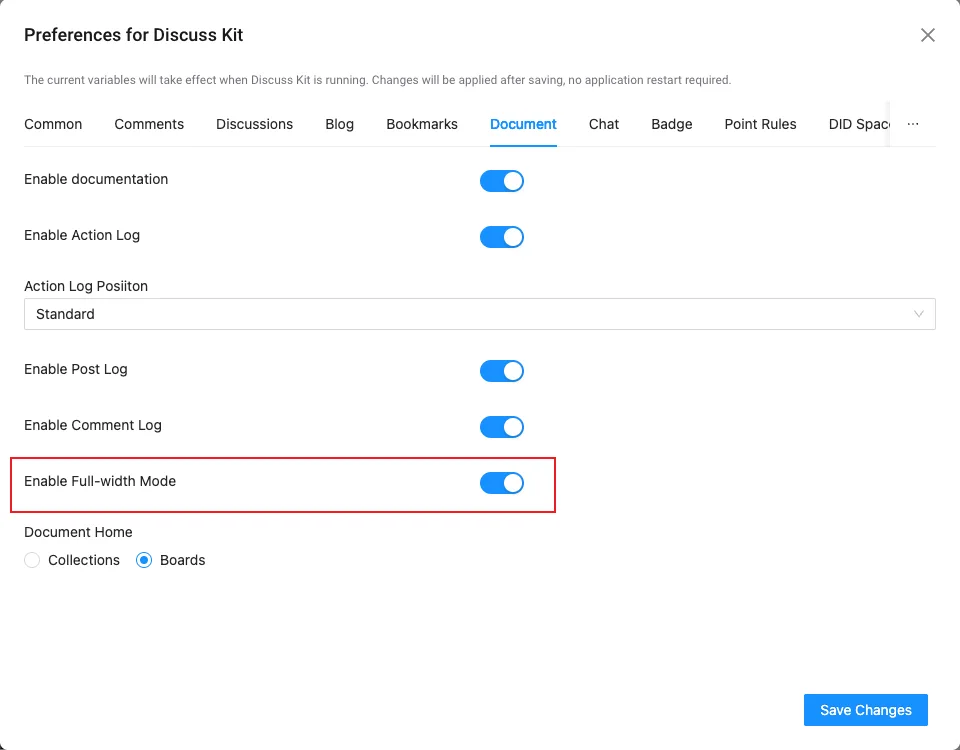 Screenshot: feat(doc): support full-width mode & improve styling on doc page