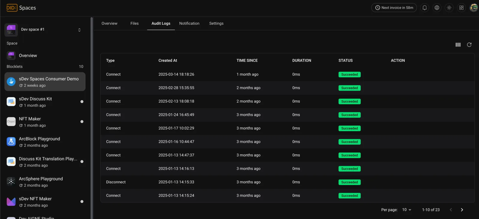 Screenshot: feat(core): support for dark color themes